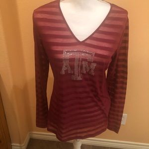 Cute 3/4 sleeve Texas Aggie shirt